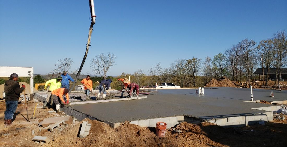 Stage 3 Pumped Concrete Foundation Slab Pour