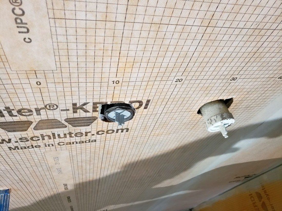 Stage 7 Custom Shower Schluter-KERDI Waterproofing Membrane